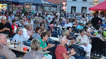 Pauline Slangen en Gibson Brothers op 44ste Volksfeesten in Kooigem