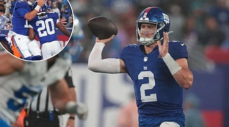 Drew Lock will miss time with injury in new Giants' quarterback worry