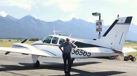 Older pilots with unmatchable experience are key to the US aerial firefighting fleet