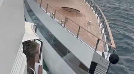 Laurene Powell Jobs’ super-yacht crashes into another one