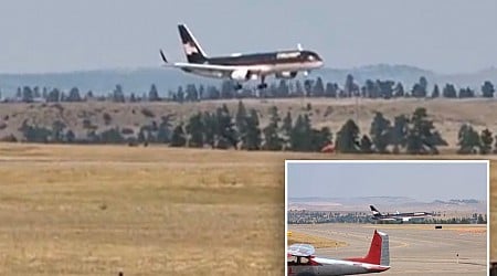 Trump’s plane makes unscheduled landing en route to Montana rally over ‘mechanical issues’