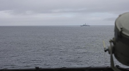 Russian military ship spotted by Coast Guard near Alaskan coast