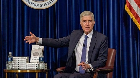 Supreme Court Justice Gorsuch questions overcriminalization during book tour at presidential libraries