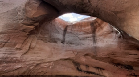 Nature's 'Toilet Bowl' Collapses in Utah