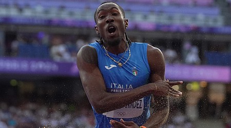 Salto triplo, l’azzurro Andy Diaz Hernández vince la medaglia di bronzo con 17,64 metri