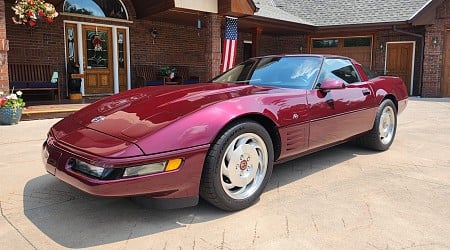 31k-Mile 1993 Chevrolet Corvette Coupe 40th Anniversary at No Reserve