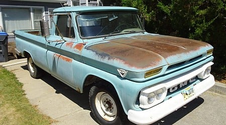 57-Years-Owned 1966 GMC 1500 Wide-Side Pickup 4-Speed Project at No Reserve