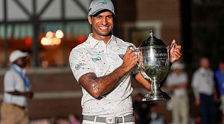 Aaron Rai wins Wyndham after Max Greyserman's late meltdown