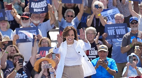 Climate activists rally around Harris, seeing a chance to build on Biden’s record