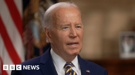 Biden explains why he dropped out of White House race