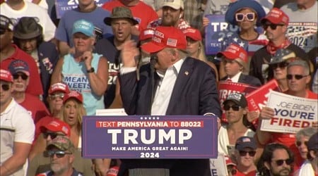 WATCH: Video shows moment of assassination attempt at Trump rally