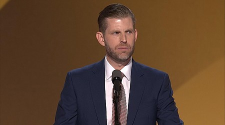 WATCH: 'We no longer trust our elections': Eric Trump slams father's critics