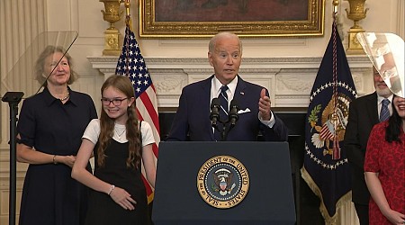 WATCH: Biden sings ‘Happy Birthday’ to daughter of freed prisoner