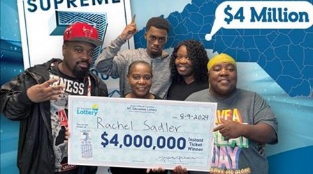 Lottery ticket's colors inspire player's $4 million win