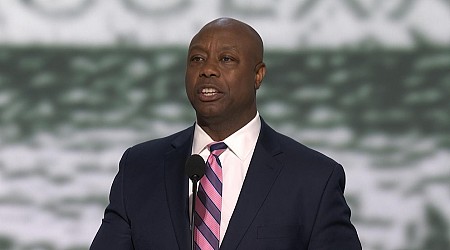 WATCH: Sen. Tim Scott addresses crowd at Republican National Convention