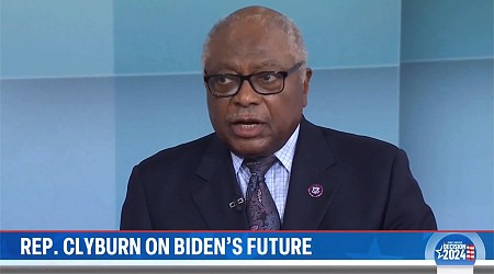 Rep. Jim Clyburn Says Conversations About Biden Dropping Out Need to End