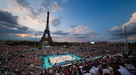 How the beach volleyball venue became one of the Paris Olympics’ hottest tickets