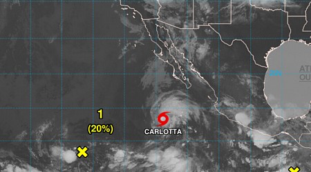 Mientras seguimos a la espera de Debby, Carlota ha dado la sorpresa en la costa oeste de México