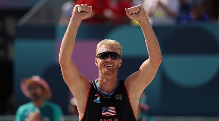 Former NBA player Chase Budinger makes history on the Olympic beach volleyball court