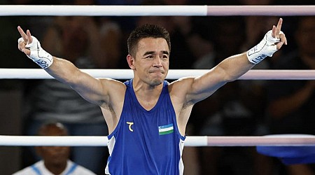 Uzbekistan's Dusmatov wins men's flyweight gold