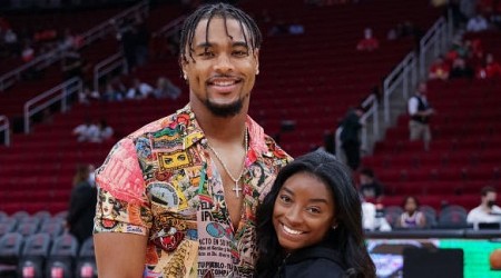 Simone Biles' husband, Jonathan Owens, is missing training camp to watch his wife at the Olympics. Here's a timeline of their 4-year relationship.