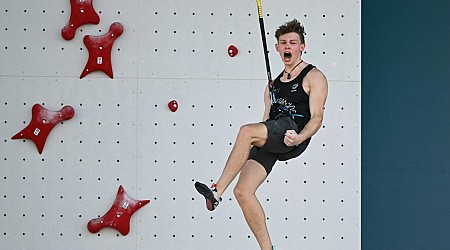 How New Zealand's fastest speed climber trains for the Olympics