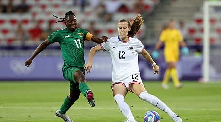 The U.S. Women's soccer team opened the Paris Olympics with an easy win over Zambia