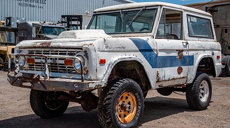 1970 Ford Bronco 302 3-Speed Project at No Reserve