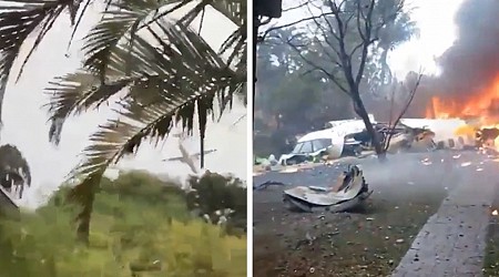 Video Shows Fiery Passenger Plane Crash in Brazil