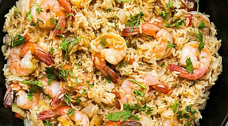 Shrimp and Rice (Arroz Con Camarones)