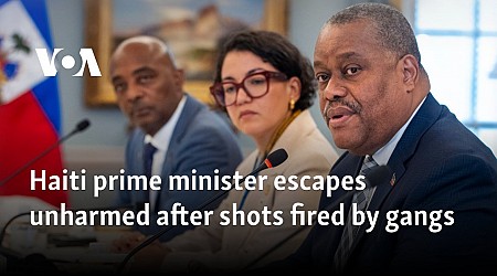 Haiti prime minister escapes unharmed after shots fired by gangs