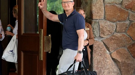 No eres lo suficientemente rico ni poderoso si no te invitan cada verano al "campamento para millonarios". Tim Cook es invitado habitual.