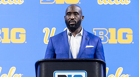 UCLA Head Football Coach DeShaun Foster Loses The Press Conference