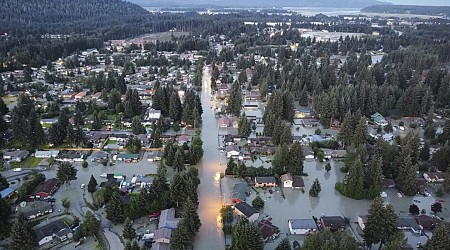 Residents in Alaska capital clean up swamped homes after an ice dam burst and unleashed a flood