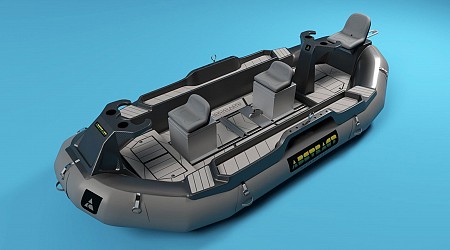 Abstract Watercraft Model 1 Inflatable Boat