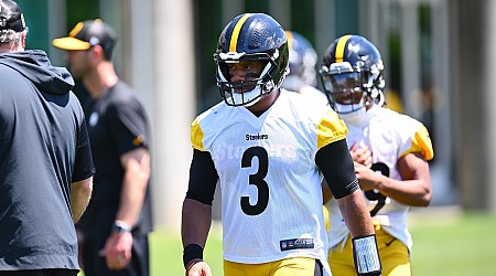 Russell Wilson still limited in Steelers practice, Roman Wilson week-to-week with ankle injury