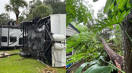 Photos, videos show Debby's damage in Central Florida