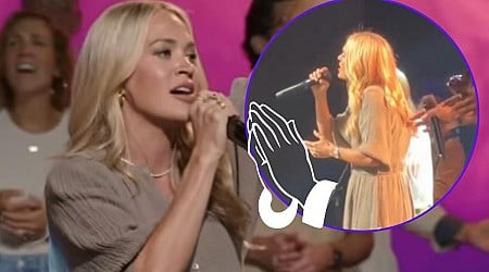 Carrie Underwood Leads Worship at a Local Church, Sounds Flawless