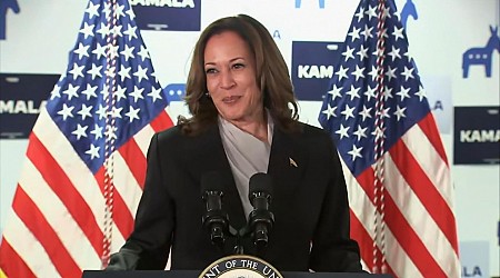 WATCH: Vice President Kamala Harris takes aim at Trump