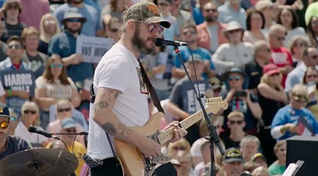 Watch Bon Iver Perform At Kamala Harris’ Wisconsin Rally