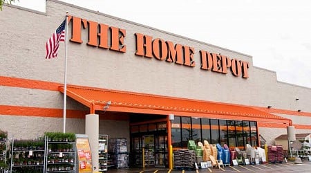 Home Depot falls after pointing to weak consumer spending trends; Lowe's also lower