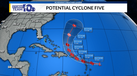 Potential Tropical Cyclone Five forecasted to become Ernesto this week