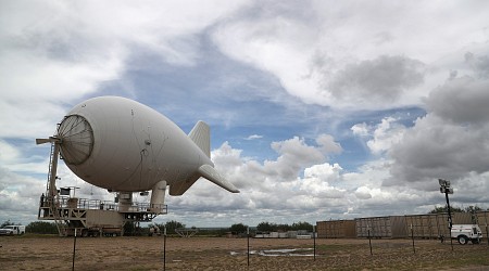 New Border Blimp Will Watch for Missing Migrants in New Mexico Desert