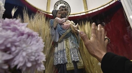 As President Milei's austerity hits hard, jobless Argentines appeal to the patron saint of work