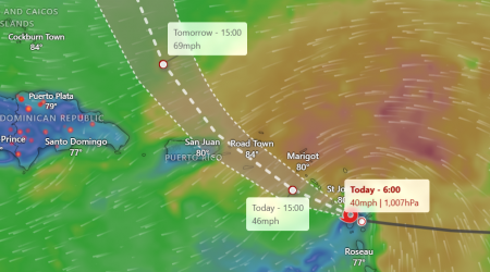 Ernesto Barrels Towards Puerto Rico: Track the Tropical Storm