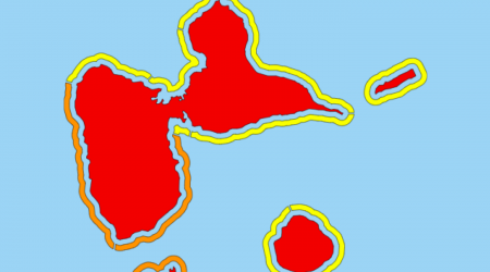 La Guadeloupe placée en vigilance rouge pour fortes pluies et orages