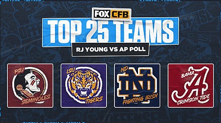 RJ Young's Ultimate 134 vs. AP Top 25: Alabama gets the 'Saban bounce'