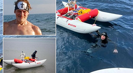 Marathon swimmer quits after realizing he was going in the wrong direction: 'What a blow!'