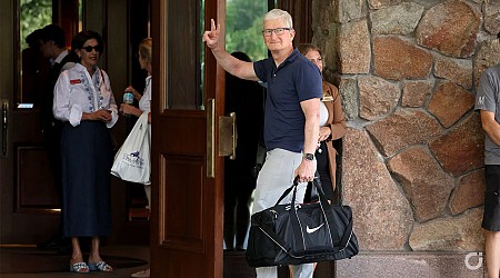 Tim Cook e Eddy Cue partecipano alla Sun Valley Conference in Idaho