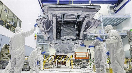 Primary instrument for Roman Space Telescope arrives at NASA Goddard